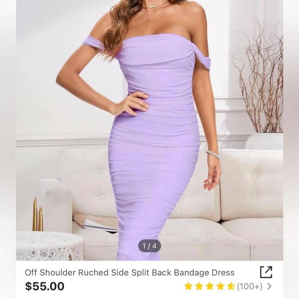 Shein bandage dress
